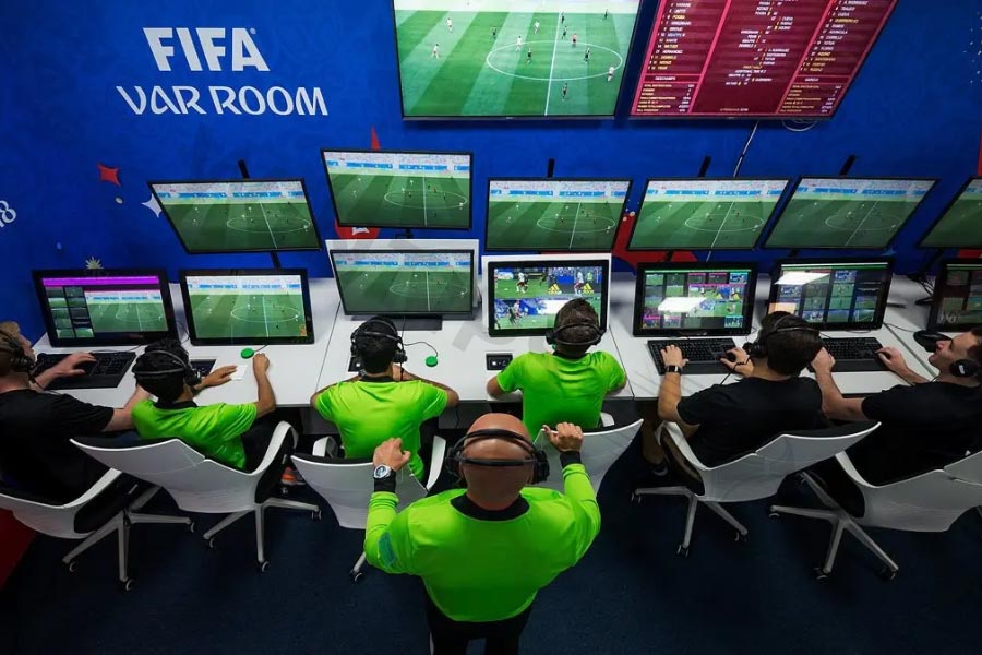 Unlike sports such as cricket or hockey, where players or officials must request video reviews, VAR operates continuously throughout a match