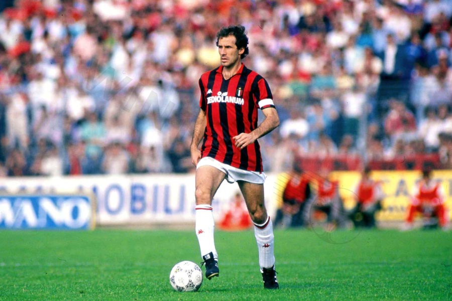 A diminutive yet commanding central defender, Baresi captained a Milan side brimming with superstars such as Paolo Maldini, Ruud Gullit, and Marco van Basten