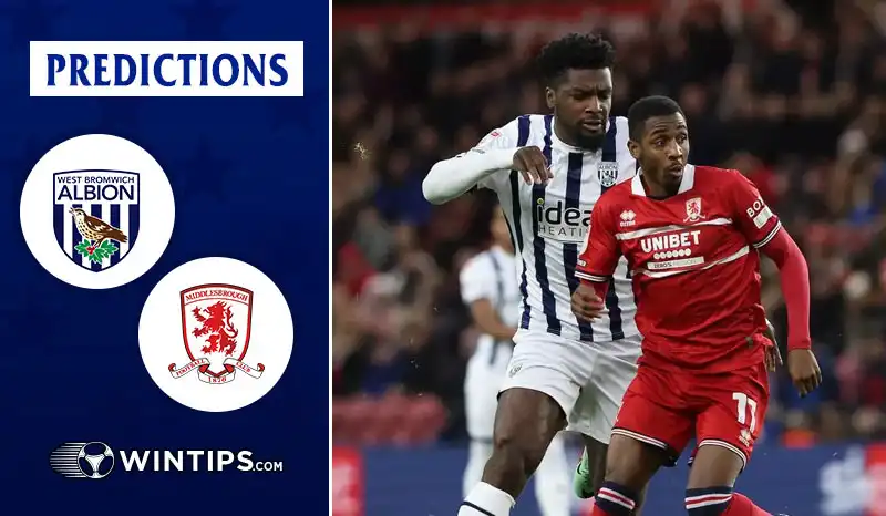 West Bromwich(WBA) vs Middlesbrough Predictions