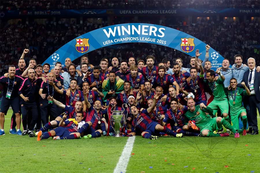 FC Barcelona – 5 times