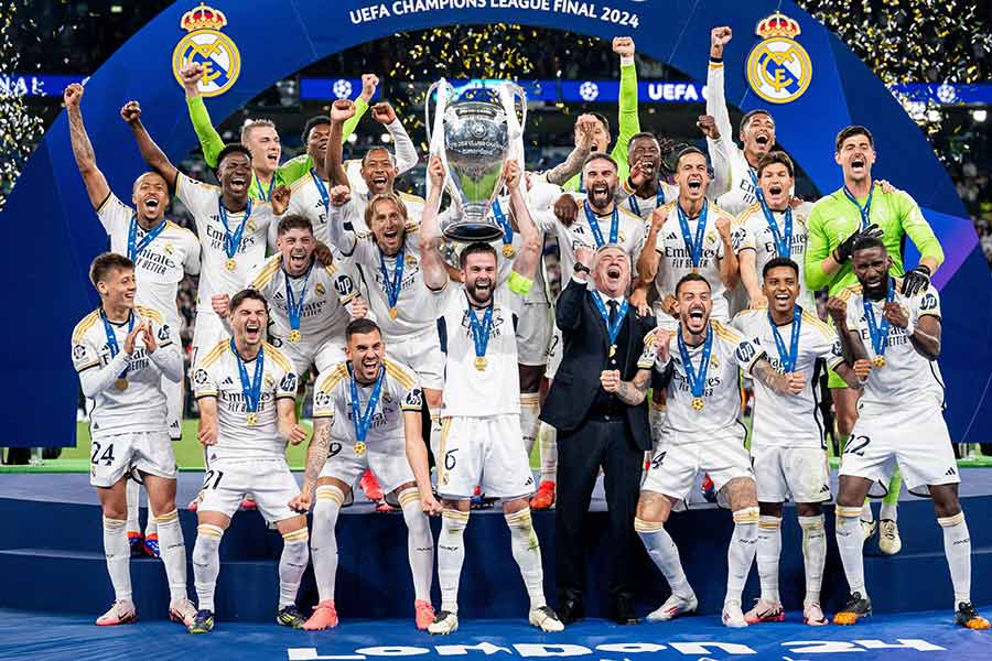 Top 10 teams with the most Champions League titles in the history of the tournament