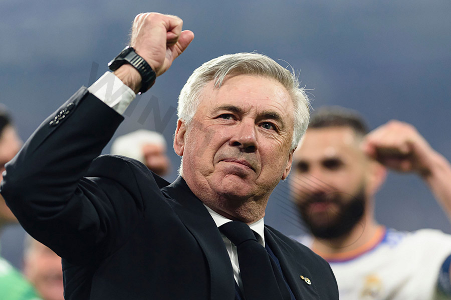 Who is the coach with the most Champions League - Carletto Ancelotti