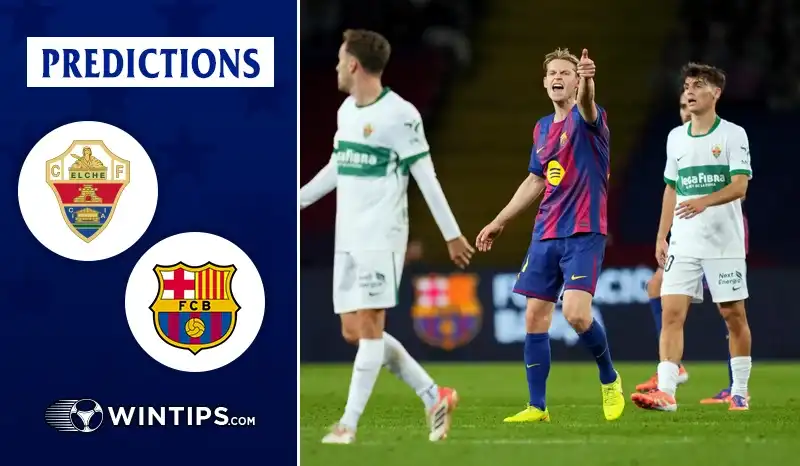Elche vs FC Barcelona Predictions