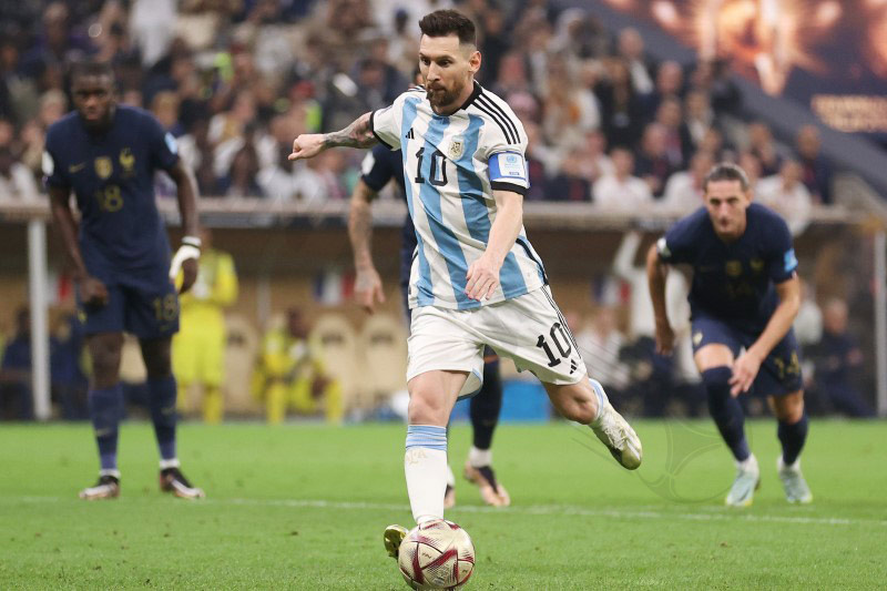 Messi has goal-to-game ratio of 0.78—838 goals in 1069 matches