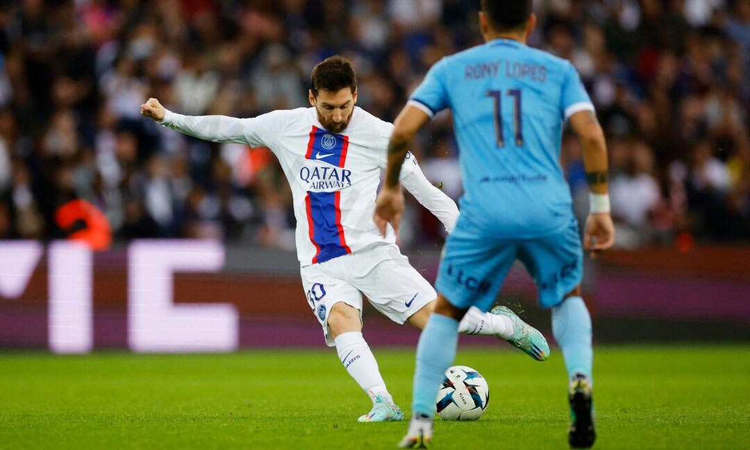 As of the latest statistics, Messi has scored over 30 goals in approximately 70 appearances for PSG.