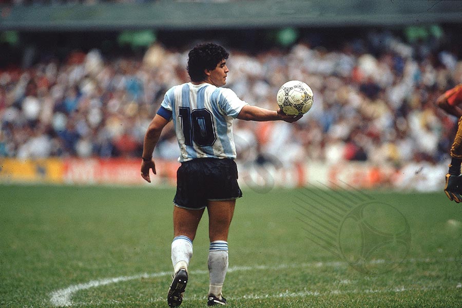 Diego Maradona will be remembered for his incredible dribbling ability