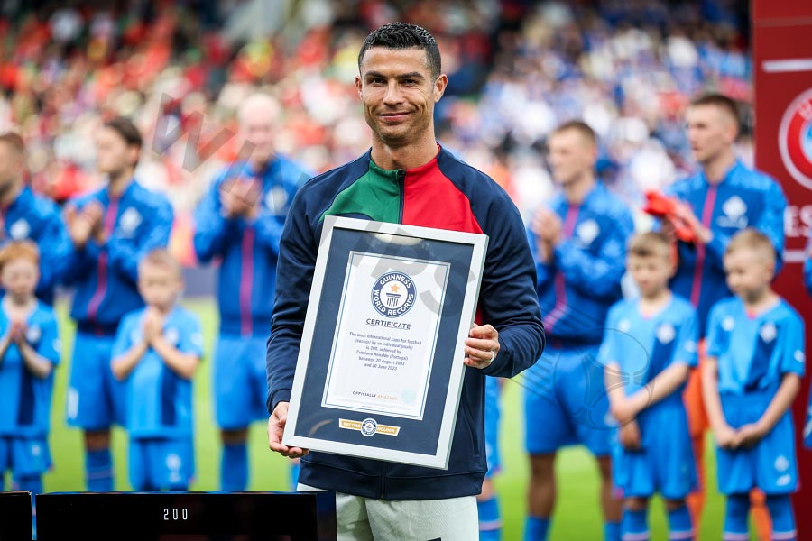 Find out Ronaldo Guinness World record list