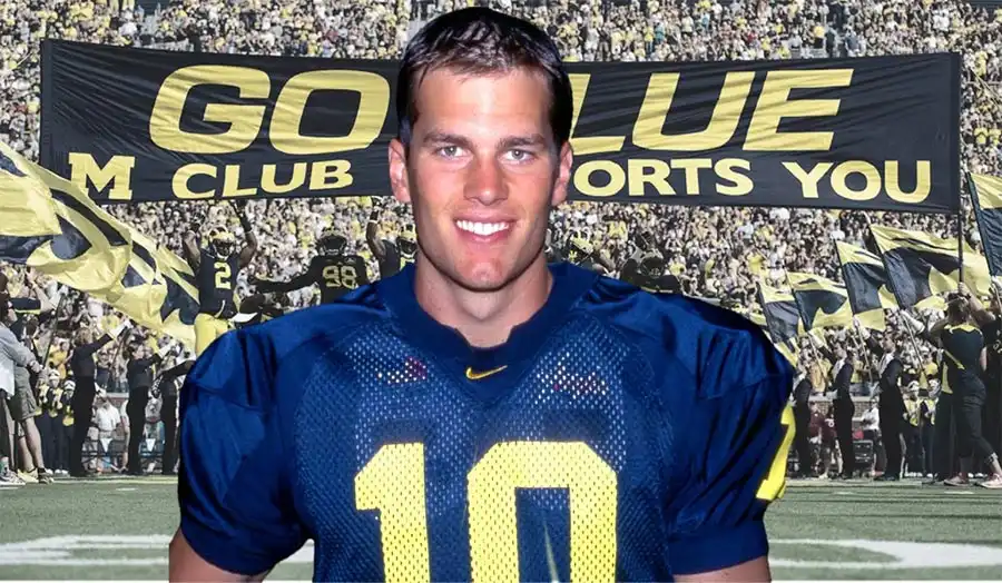 Tom Brady, Michigan’s Orange Bowl champion quarterback