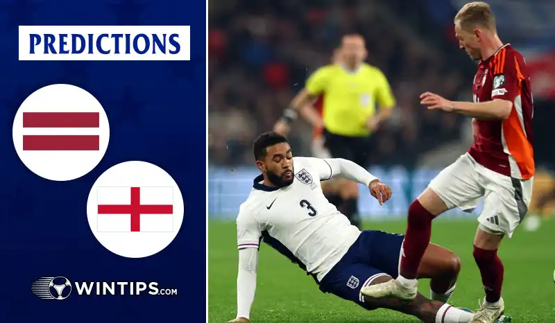 Latvia vs England Predictions