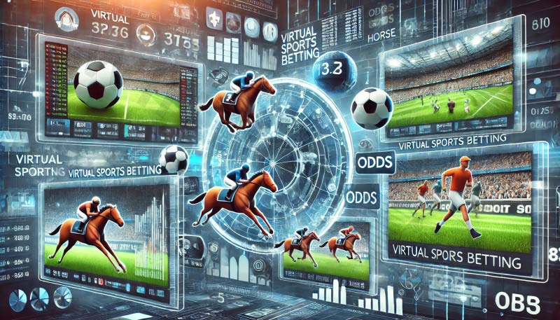 How does virtual sports betting work?