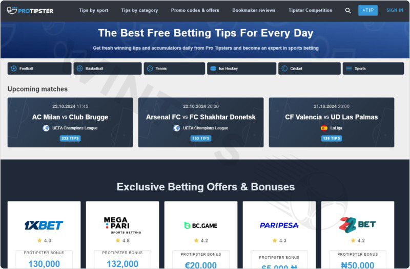 ProTipster - Best in-depth sports betting research sites