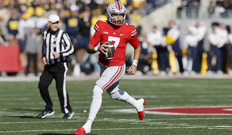 C.J. Stroud, Ohio State quarterback during 2022 season