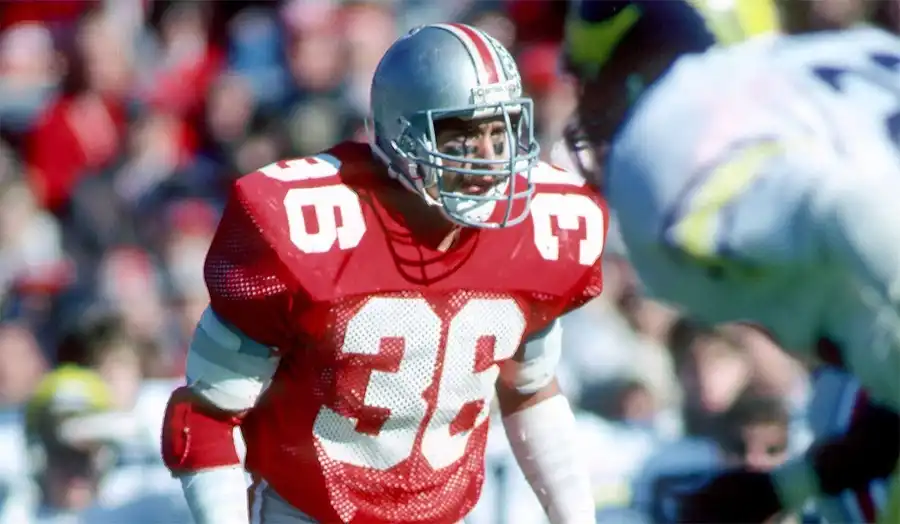 Chris Spielman, Ohio State linebacker and team leader