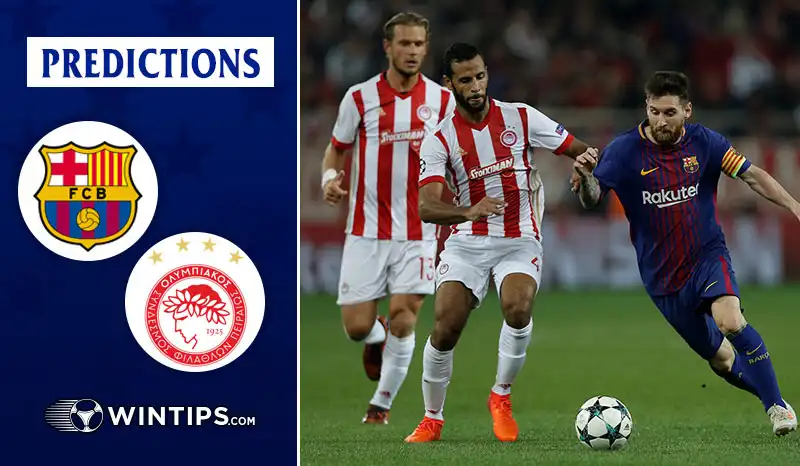 FC Barcelona vs Olympiakos Piraeus Predictions