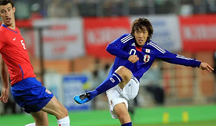 Shunsuke Nakamura, Japanese midfielder famous for his free-kick goals at Celtic
