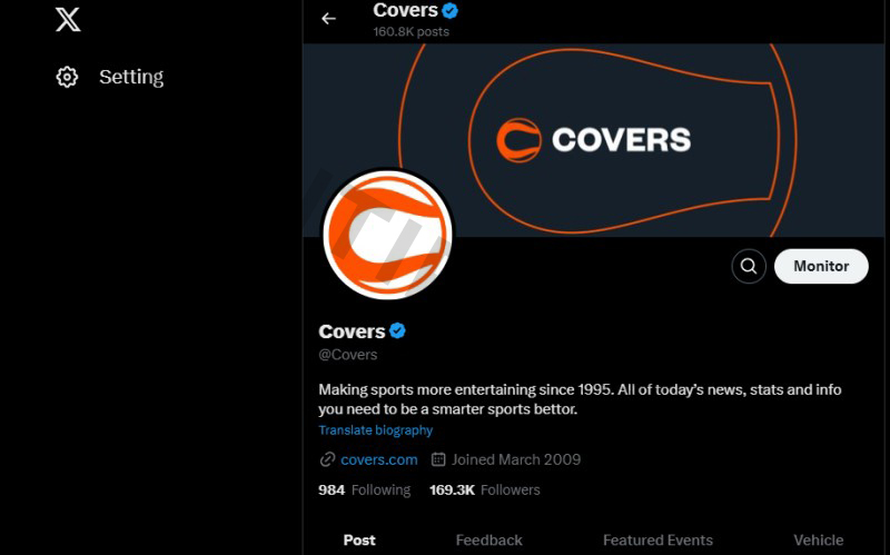 @Covers - Sports betting twitter accounts trusted