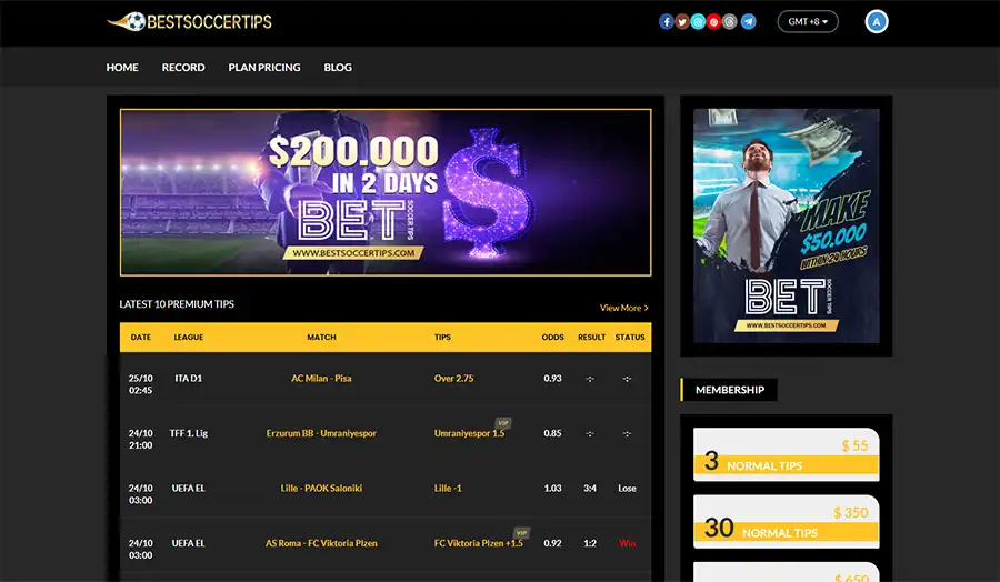 Bestsoccertips.com – Football Tips website No. 1 today