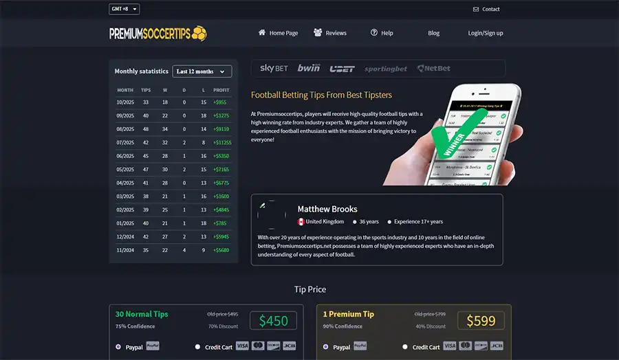 Premiumsoccertips.net – Football tips site is the leading prestige in the market