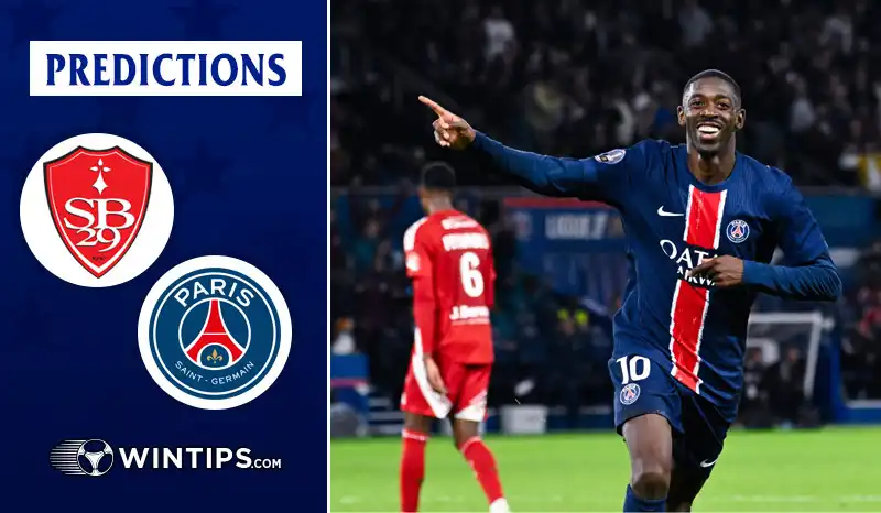 Stade Brestois vs Paris Saint Germain (PSG) Predictions