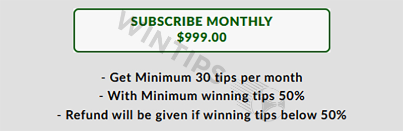 The monthly subscription package is priced at $999.00