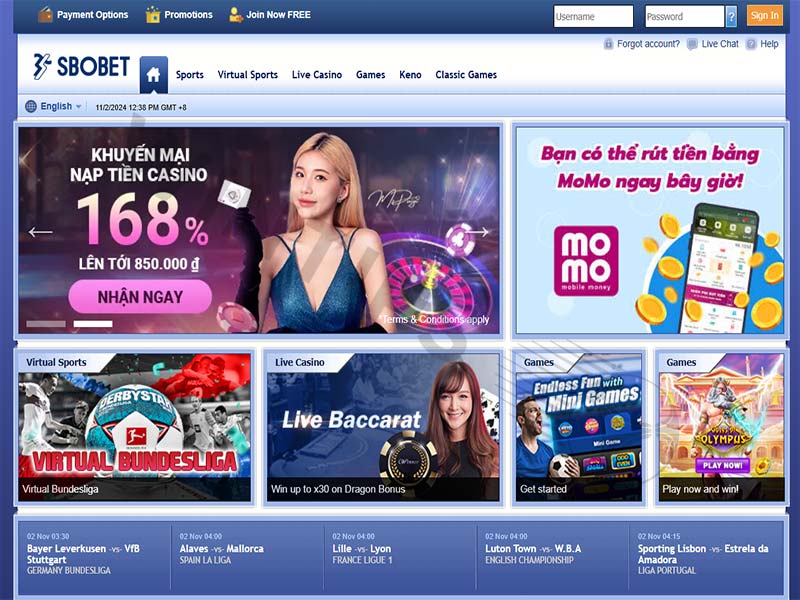 SBOBET Chìa Khóa Cá Cược Bóng Đá Trực Tuyến - Https//sbobet.futbol/