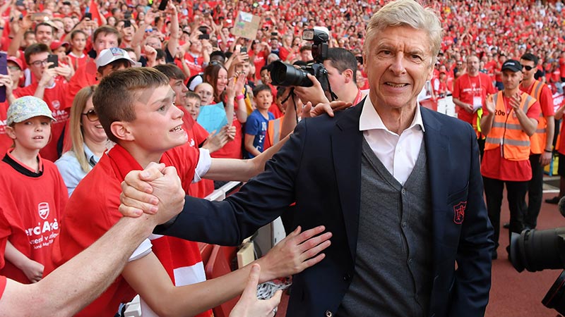 Best football coach of all time: Arsene Wenger