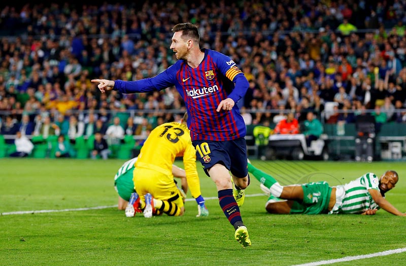 Goal against Real Betis (2019) - Best Messi soccer goals