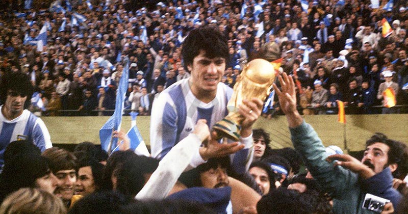 As hosts, Argentina lifted the nation's first FIFA World Cup