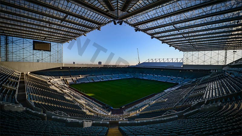 Newcastle United owns a prominent stadium with a capacity of 52,305, opened in 1892