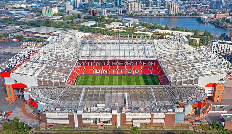 Biggest football stadium in the Premier League: Old Trafford