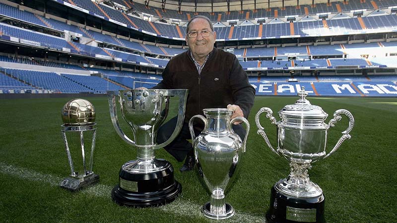 Who has the most champions league titles: Paco Gento