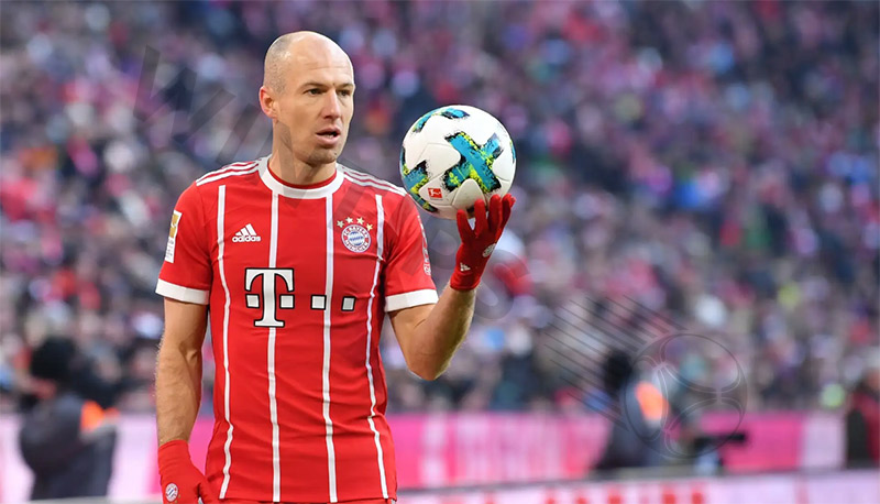 Arjen Robben (Time in service: 2000 - 2021)