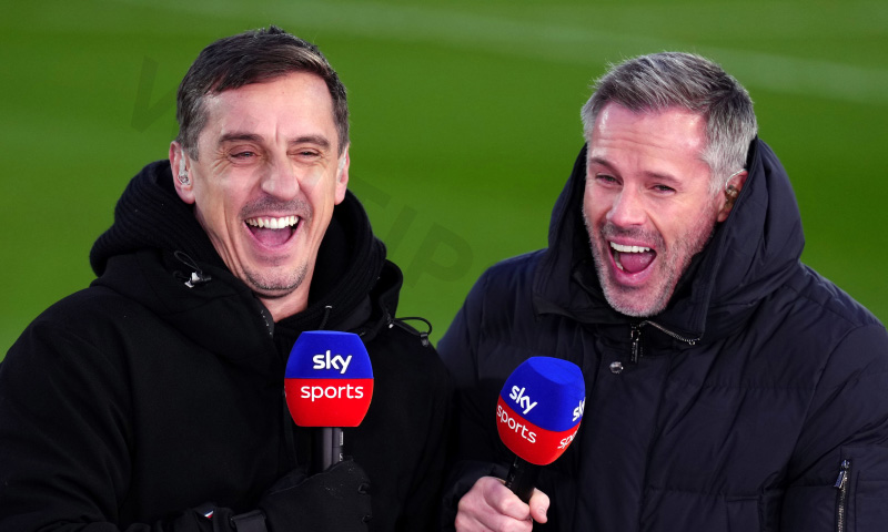 Gary Neville and Jamie Carragher