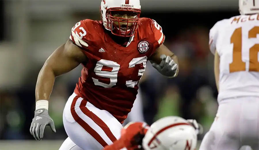 Ndamukong Suh Nebraska Cornhuskers defensive line legend
