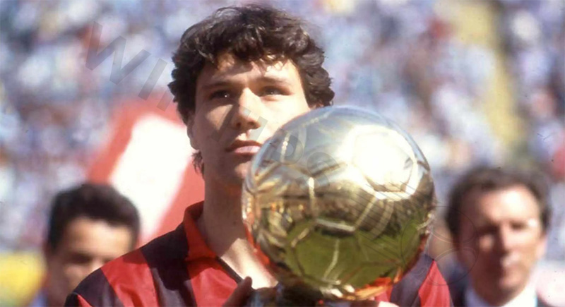 Marco van Basten: 3 Ballon d'Ors (1988, 1989, 1992)