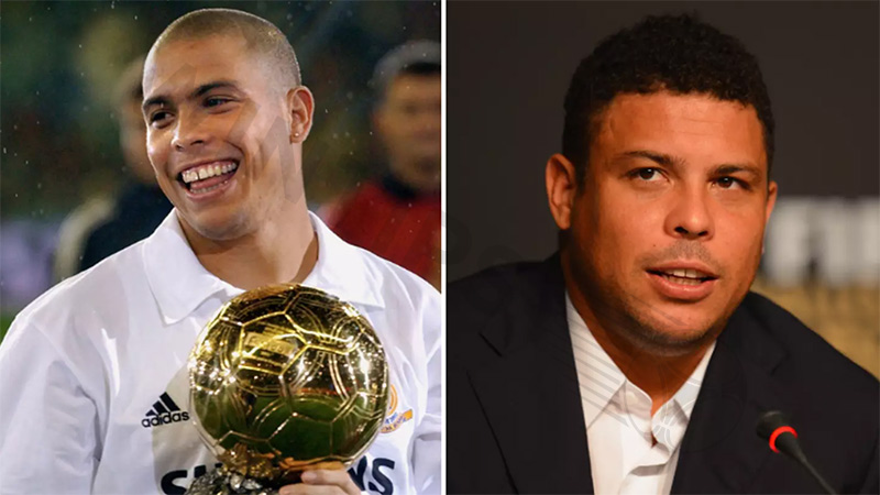 Who has the most ballon d'or awards: Ronaldo Nazário: 2 Ballons d'Or (1997, 2002)