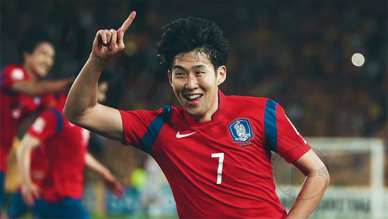 Top 10 best football player in Asia: Son Heung-min (South Korea)