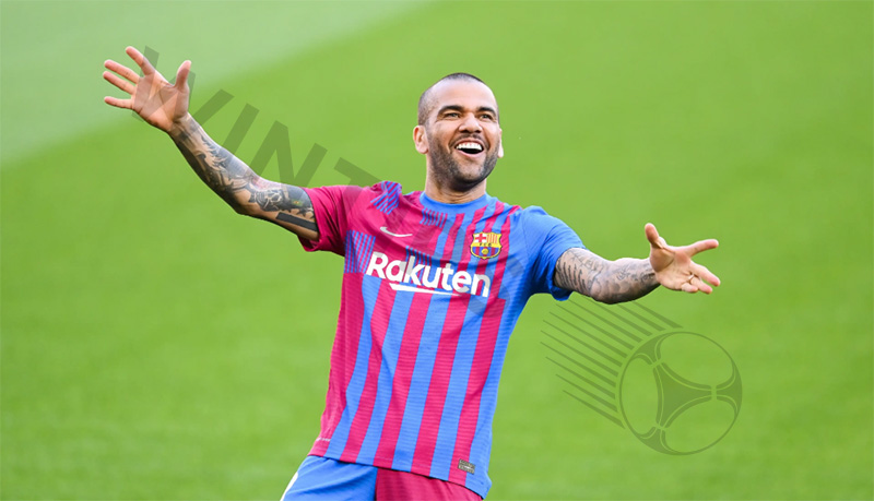 One of Dani Alves' most prominent tattoos is a portrait of his mother