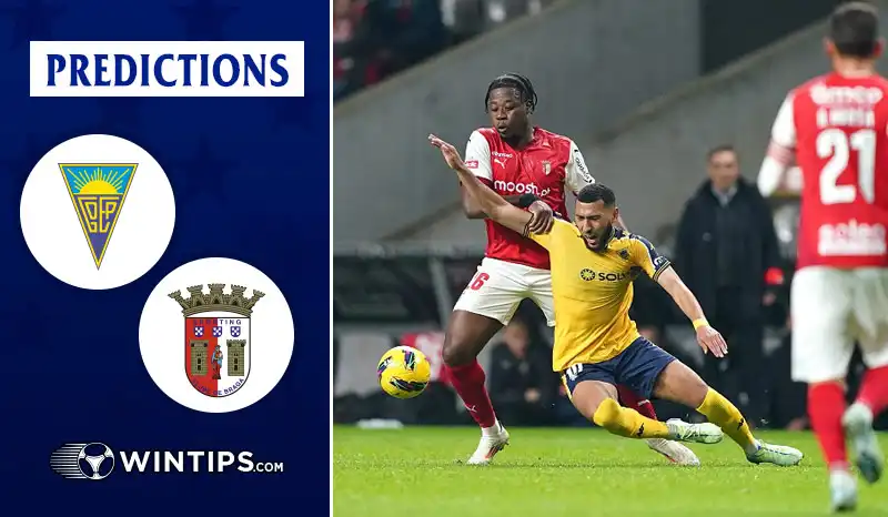 Estoril vs Sporting Braga Predictions