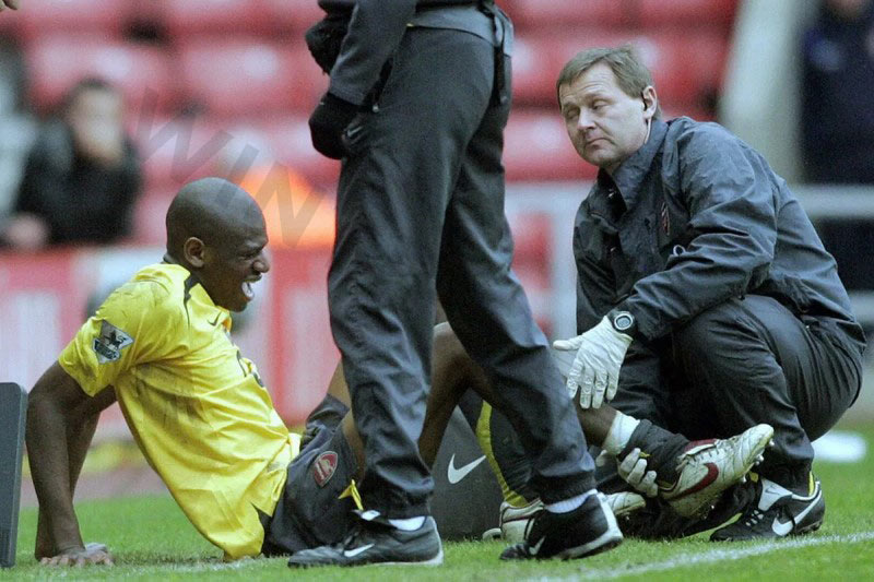 Who is the most injured football player? Abou Diaby (1747 days injured)