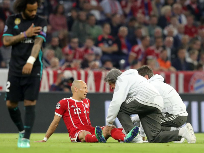 Arjen Robben's career is a testament to resilience, despite a constant battle with injuries