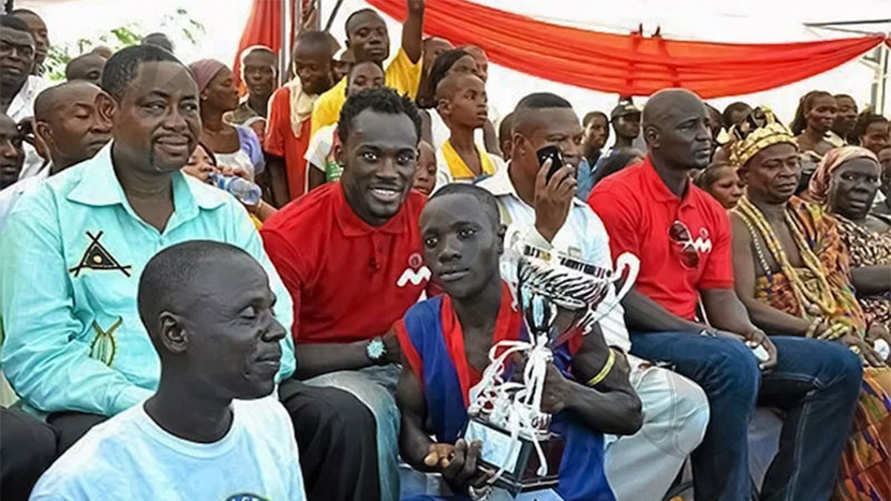 Top 10 most charitable football players: Michael Essien