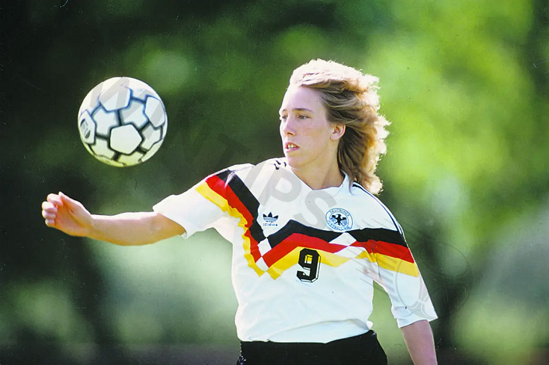 An Heidi Mohr  - Top goal scorers women's World Cup​