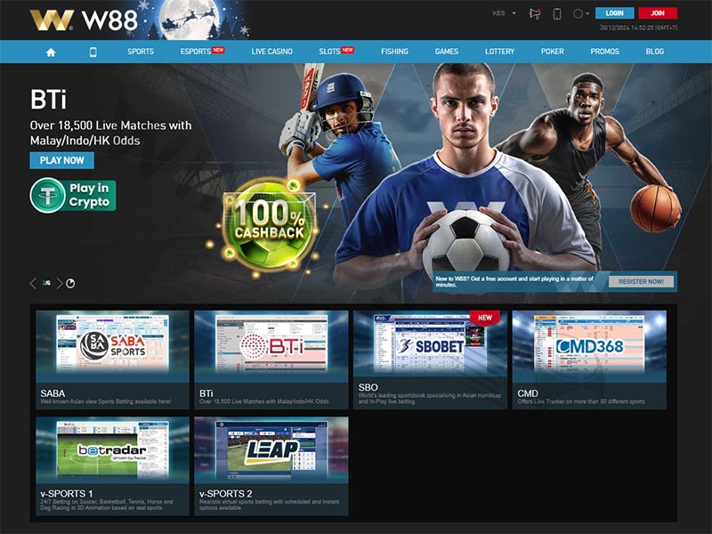 W88 - Asia's leading bookmaker, the best choice in Kenya