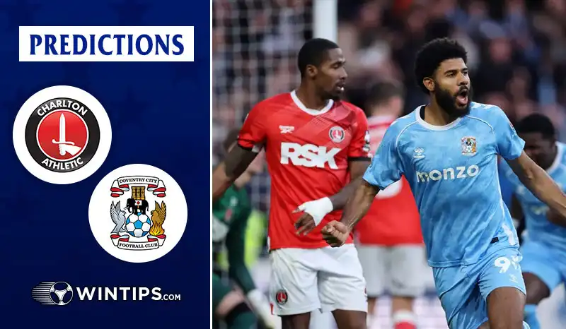 Charlton Athletic vs Coventry City Predictions