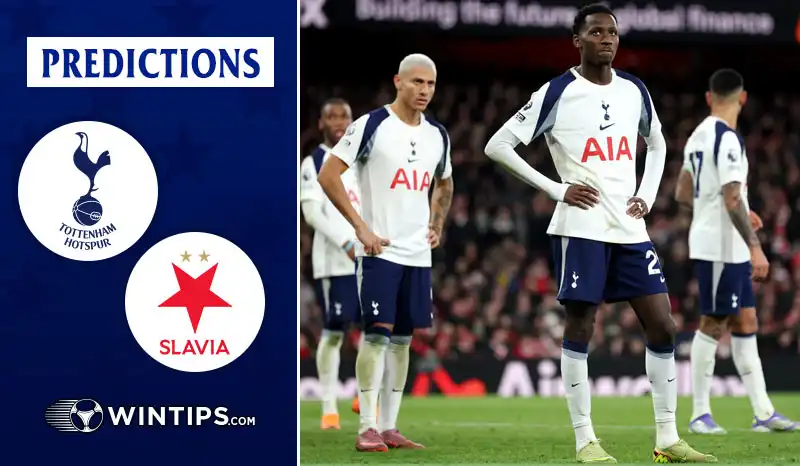 Tottenham Hotspur vs Slavia Praha Predictions