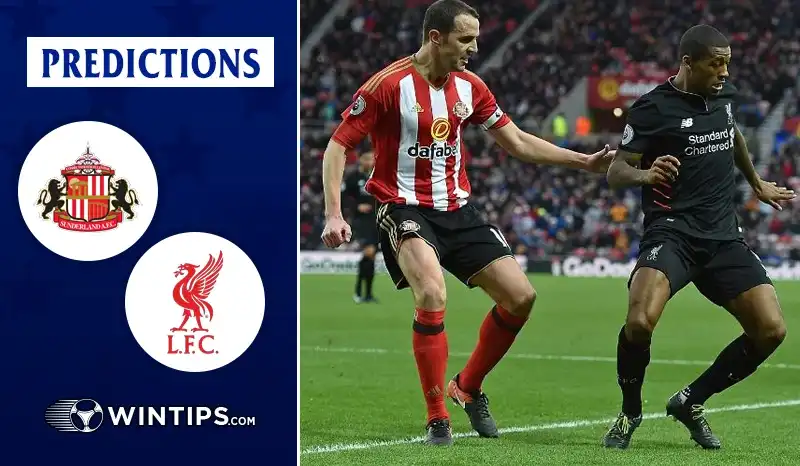 Sunderland A.F.C vs Liverpool Predictions