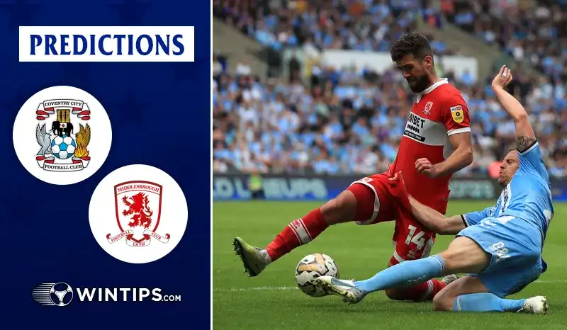 Coventry City vs Middlesbrough Predictions