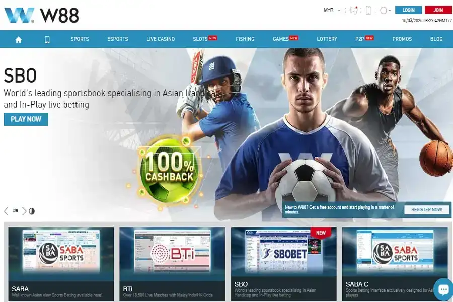Play Baseball Betting at W88