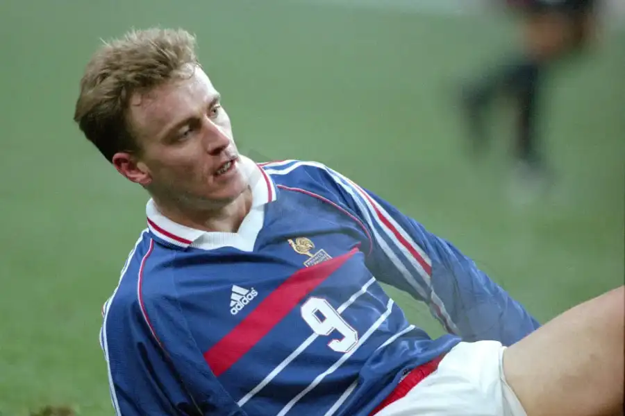 But despite leading the line for France throughout their triumphant 1998 campaign, his performances left much to be desired